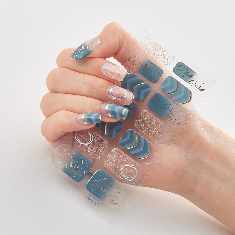Butterfly Laser Nail Stickers for Chic Nail Styling